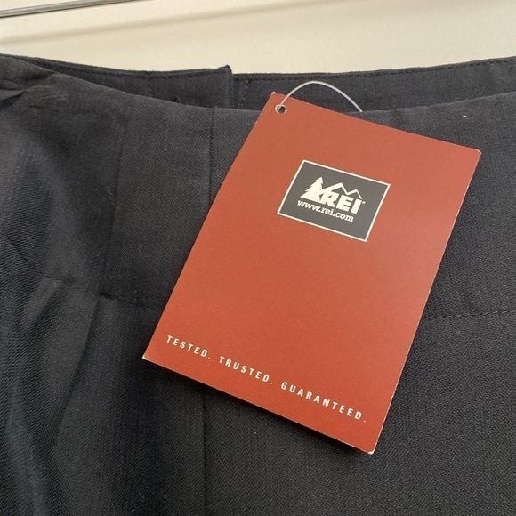 NWT REI Maxi Skirt Womens 6 academia collegiate High waisted Tencel Black office - Picture 5 of 7